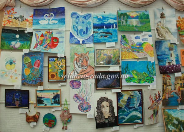 Талантливые дети из Селидово, Горняка и Украинска приняли участие в конкурсе-выставке изобразительного искусства