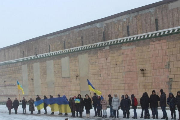 В Горняке торжественно отметили День Соборности Украины