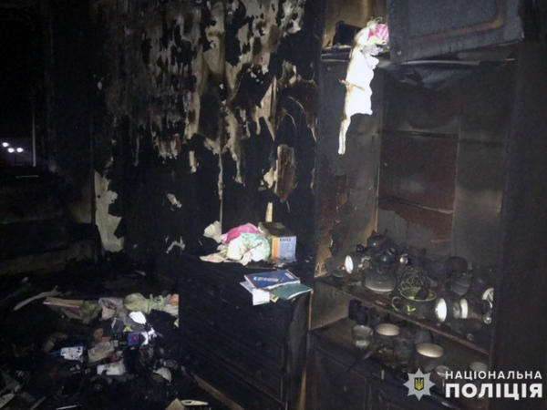 Из-за неосторожного обращения с огнем житель Покровска едва не погиб в собственной квартире