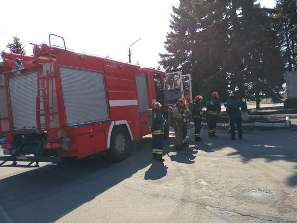 На шахте «Котляревская» спасатели тушили «пожар»