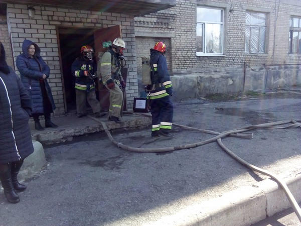 На шахте «Котляревская» спасатели тушили «пожар»