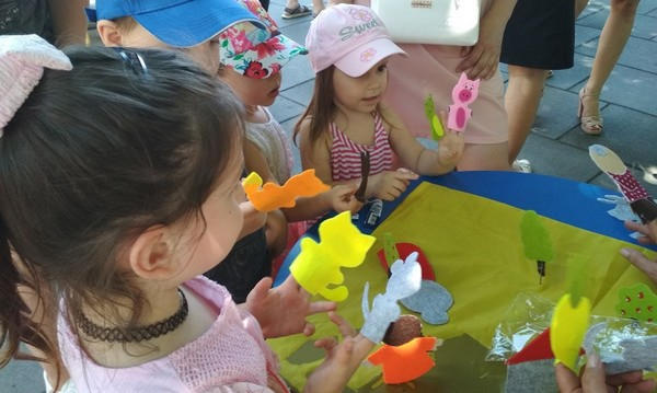 В Селидово ярко и весело отметили День защиты детей