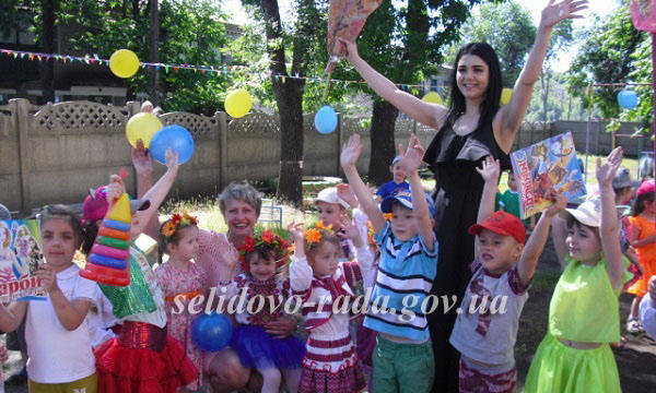 В Кураховке прошел праздник ко Дню защиты детей