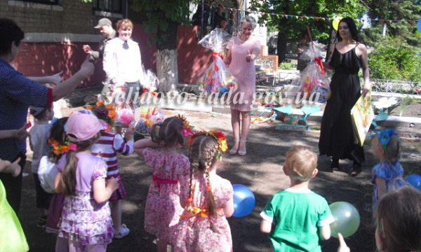 В Кураховке прошел праздник ко Дню защиты детей