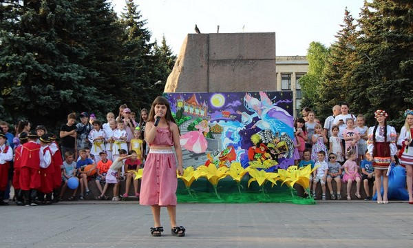 В Селидово ярко и весело отметили День защиты детей