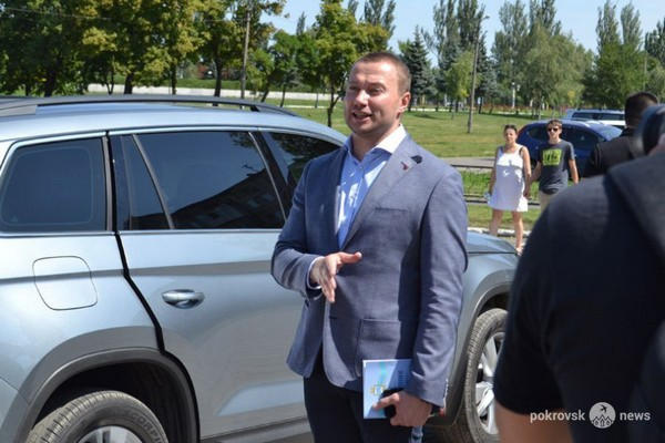 Глава Донетчины Павел Кириленко впервые посетил Покровск с рабочим визитом