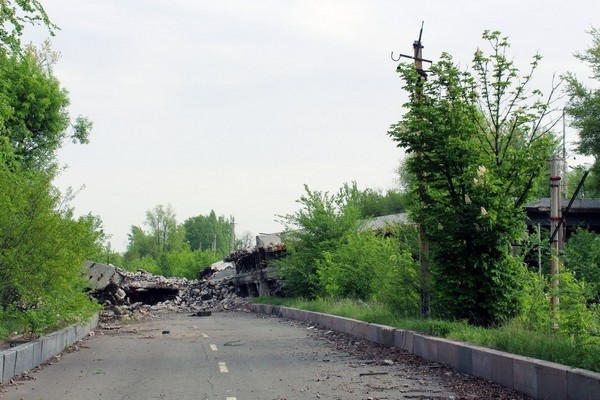 Как сейчас выглядит оккупированный Донецк в районе Путиловского моста