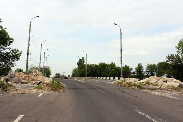 Как сейчас выглядит оккупированный Донецк в районе Путиловского моста