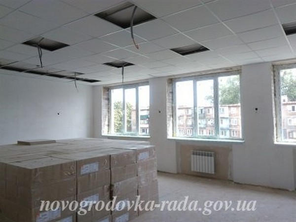 Как продвигается капитальный ремонт школы в Новогродовке