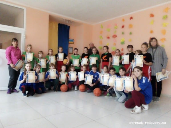 Юные баскетболистки из Горняка заняли призовые места на турнире в Мирнограде