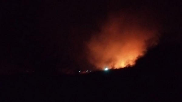 Масштабный пожар в центре Покровска напугал жителей города