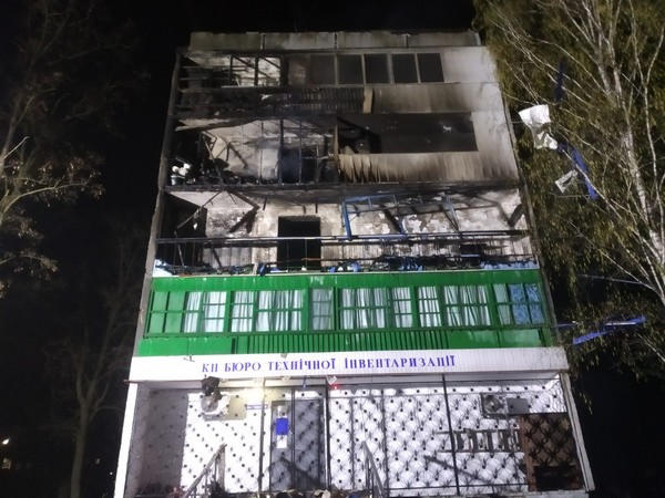 В результате масштабного пожара в Покровске погиб мужчина