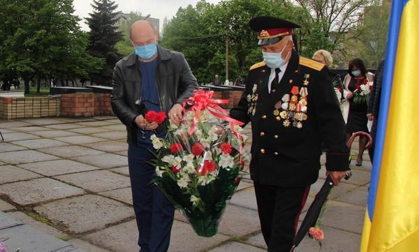 Как в условиях карантина отметили День Победы в Селидово