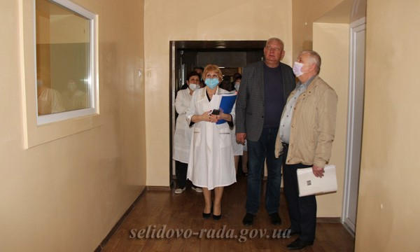 В Селидово проверили готовность инфекционного отделения к эпидемии коронавируса