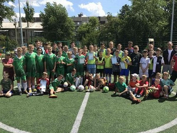 В Новогродовке прошел турнир по дворовому футболу