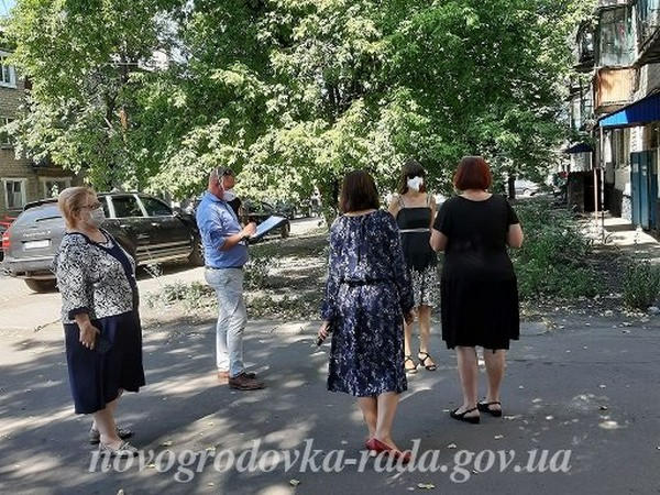 Представители международной организации GIZ посетили Новогродовку, чтобы понять, чем помочь городу