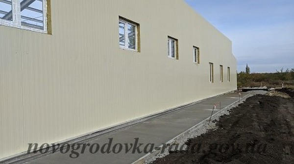 Как продвигается строительство Центра безопасности граждан в Новогродовке