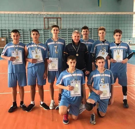 Волейболисты из Покровска выиграли чемпионат Донецкой области
