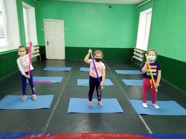 В Новогродовке открылась секция детского фитнеса