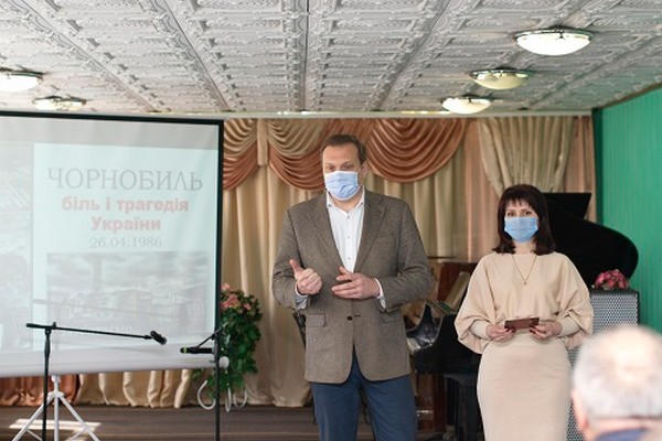 В Новогродовке вручили награды ликвидаторам аварии на Чернобыльской АЭС