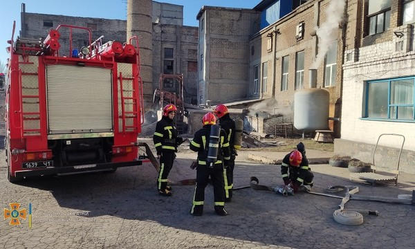 Спасатели оперативно потушили «пожар» на ЦОФ «Селидовская»
