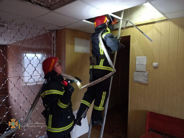 В Новогродовском суде произошел пожар