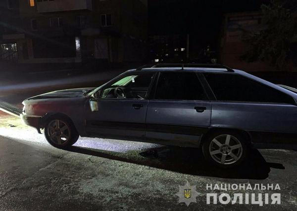 В Селидово пьяный водитель автомобиля сбил на пешеходном переходе мужчину с ребенком