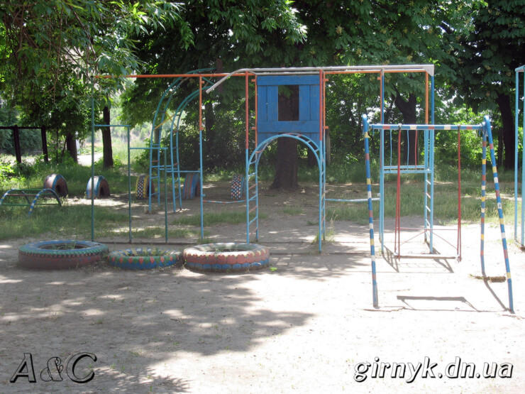 Игровая площадка детского сада