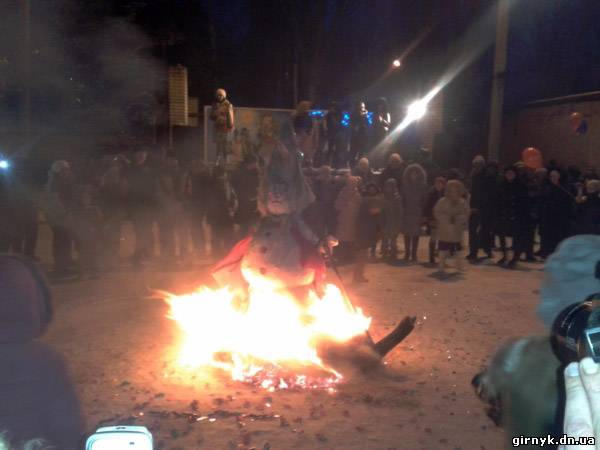Праздник Масленицы в Горняке (фото)