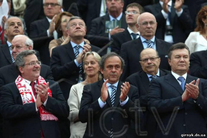 Сегодня в Варшаве состоялась церемония открытия Евро-2012 (фото + видео)