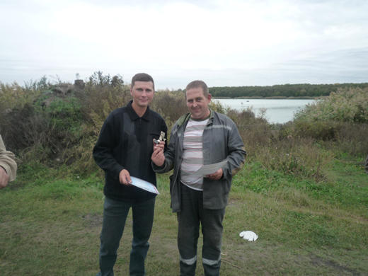 Добропольским шахтерам организовали соревнования по рыбной ловле (фото)