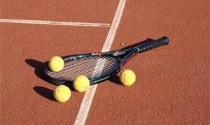 Игра в большой теннис, на каком покрытии?