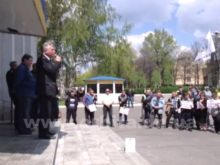 В Красноармейске на митинге в поддержку референдума звучали идеи о создании Красноармейской независимой республики (добавлено видео)