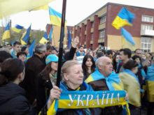 В Донецке митинг «С молитвой за Украину» собрал около 5 тысяч человек (фото, видео)