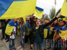 Донецк выступил «За мирный Донбасс!» и против терроризма (фото, видео)