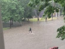 Непогода стала причиной потопа в Донецке (фото)