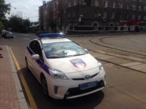 Фотофакт: в Донецке появился полицейский автомобиль ДНР