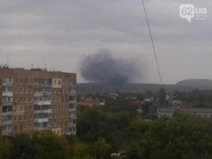 Несмотря на два перемирия боевые действия в Донецке не прекращаются (фото)