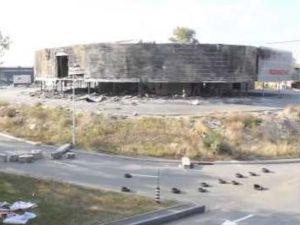 Развалины недавней роскоши в Донецке (видео)