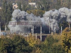 15 октября: Донецк продолжает жить под залпы артиллерии