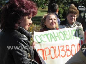 Терпение людей на исходе: «водный» протест в Красноармейске (фото, видео)