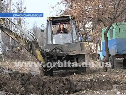В Красноармейске появился импровизированный ледовый каток (видео)