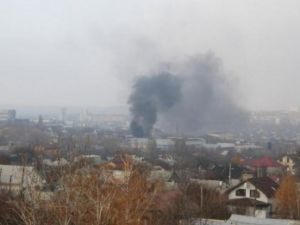 Сегодня в Донецке артиллерийские залпы чередовались с мгновениями тишины