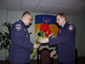 В Селидово представили нового начальника горотдела милиции (фото)