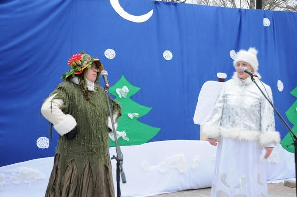 Новогодняя сказка в Красноармейске (фото, видео)