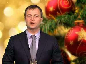 Мэр Димитрова поздравил жителей города с наступающим Новым годом (видео)