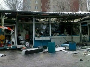 «Кровавые» будни в Донецке продолжаются (фото)