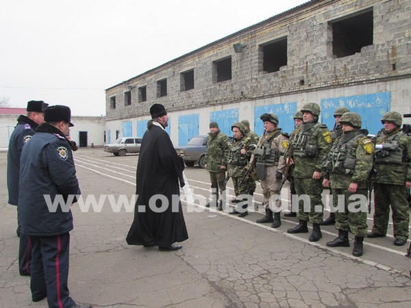 Милиционеры Красноармейска отправились в зону АТО