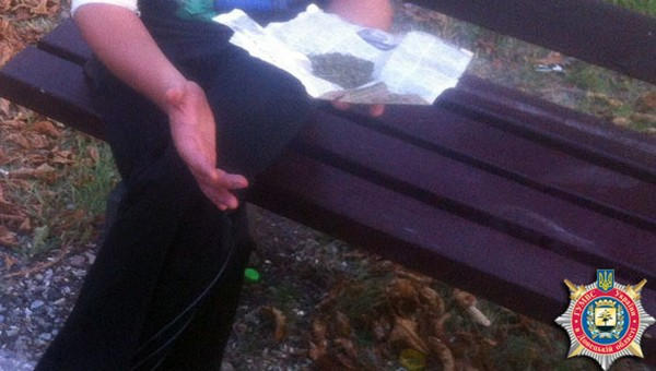 В парке Красноармейска у пьяного мужчины обнаружили наркотики