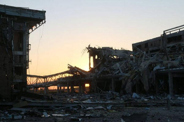 Как сегодня выглядит разрушенный донецкий аэропорт